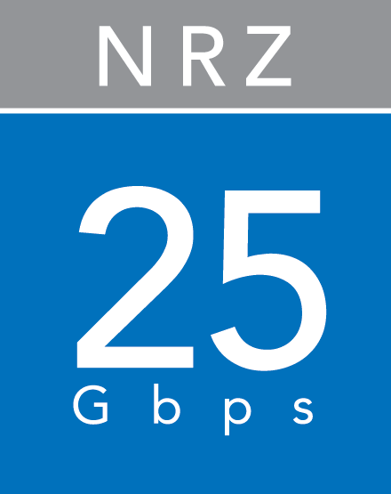 25 gbps NRZ