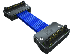 0.80 mm Q Rate®高速双芯电缆组件